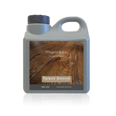 Parkett-Pflege von Parkett Dietrich: Pflegeöl Natur 1Liter